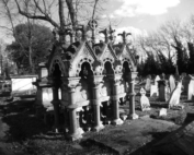 London's Kensal Green Cemetery, which is linked to a ghost story.