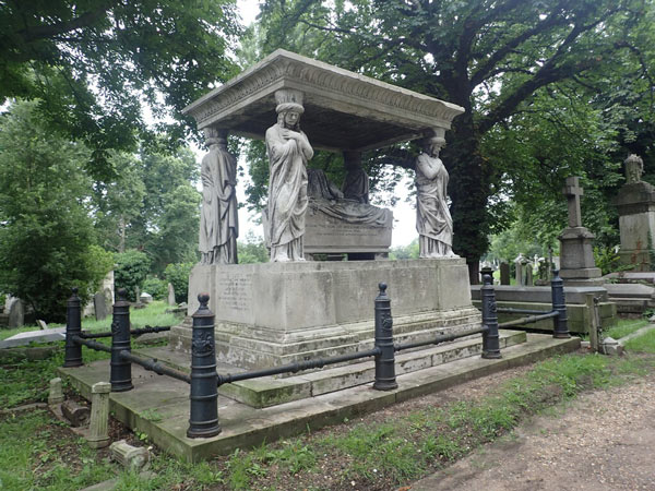 omb of Major General Sir William Casement, Kensal Green Cemetery, London