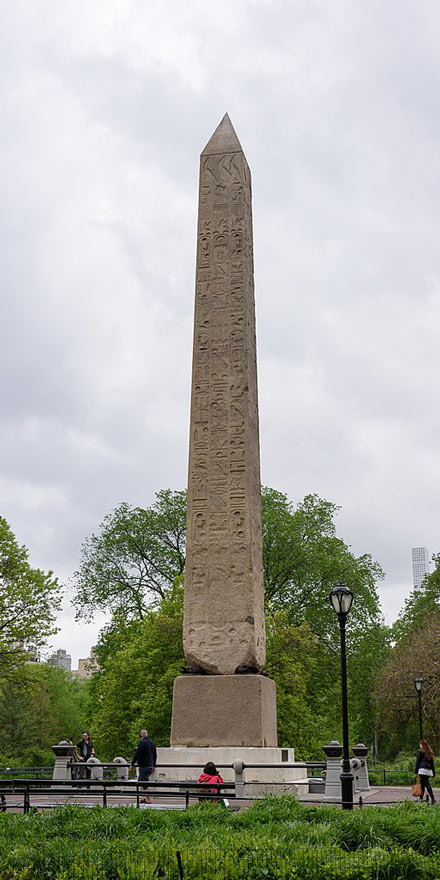 Cleopatra's Needle in Central Park, New York City