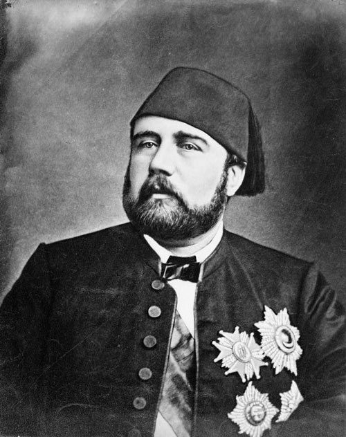 Photo of the Khedive of Egypt Isma'il Pasha - the first victim of Cleopatra's Needle's curse?